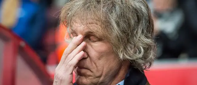 gertjan verbeek teleurgesteld