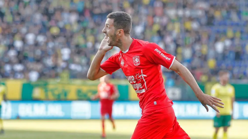 giorgi aburjania doelpunt fortuna fc twente 2019