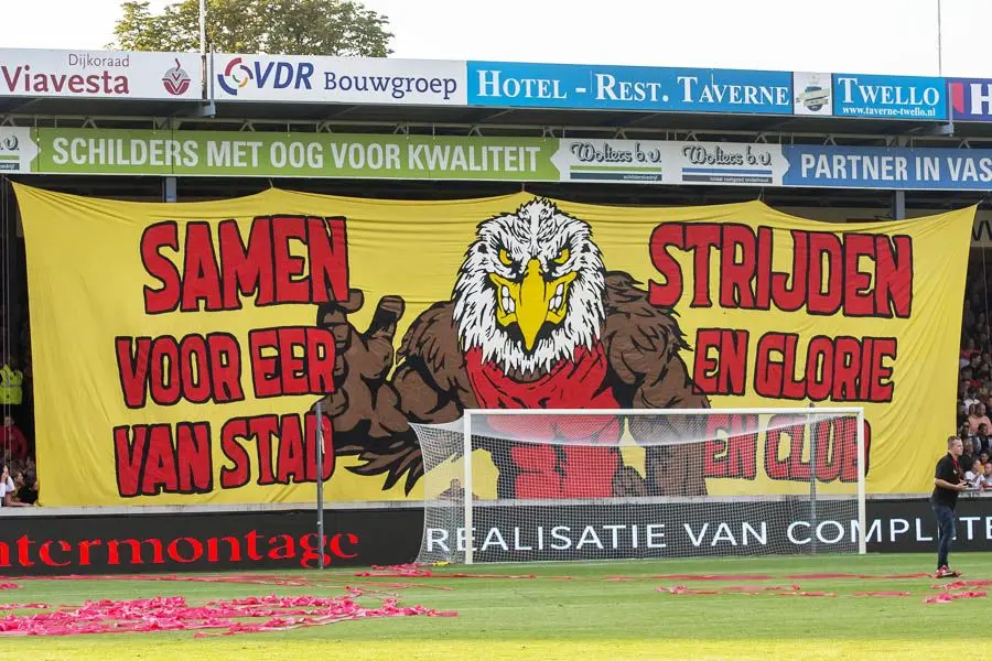 go ahead eagles supporters spandoek