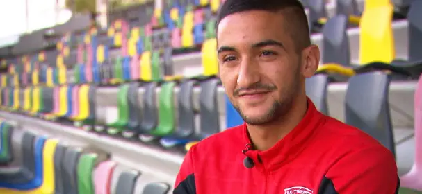 hakim ziyech glimlach