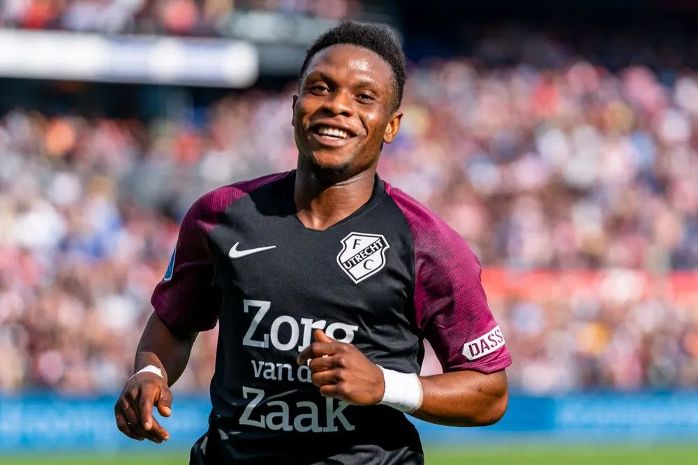 issah abass fc utrecht scorend feyenoord 2019 2020