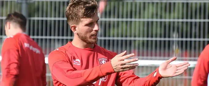 jelle van der heyden fc twente training 4 10 2017