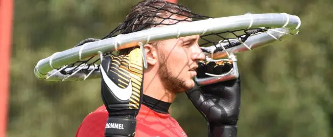joel drommel fc twente training hoed net 2017