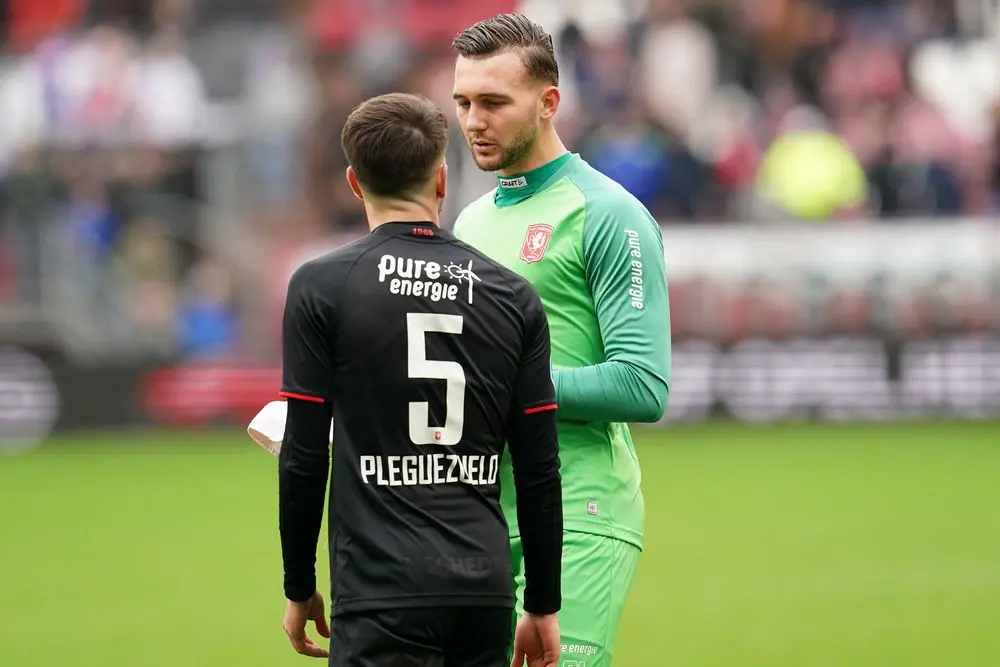 joel drommel teleurgesteld julio pleguezuelo fc utrecht fc twente 2019 2020