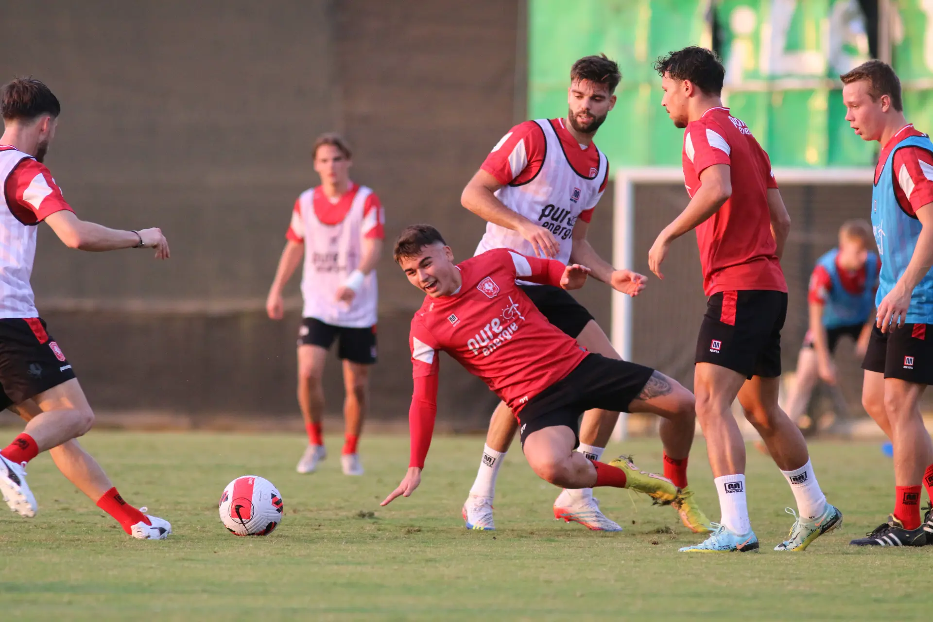 manfred ugalde luca everink robin propper mathias kjolo trainingskamp fc twente costa rica 2022