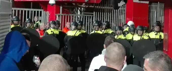 me politie inval vak p