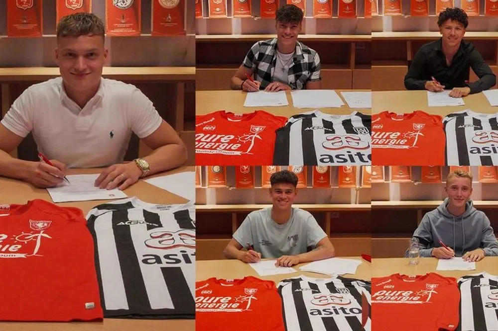 mees hilgers luca everink thijs van leeuwen simon seppenwoolde casper staring fc twente heracles academie