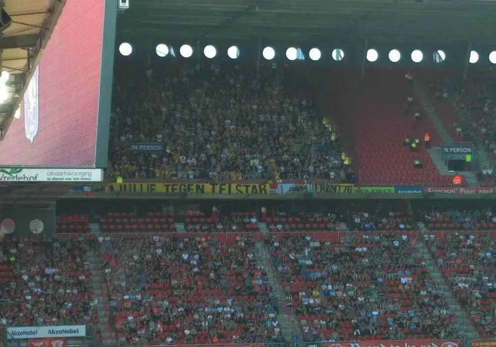 nac supporters jullie tegen telstar