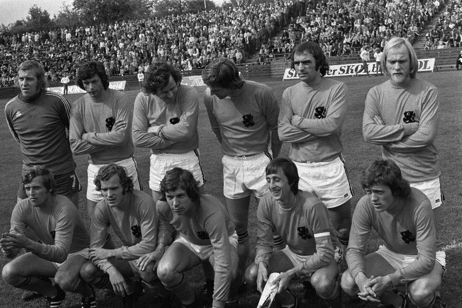 nederlands elftal oranje wk 1974 west duitsland johan cruijff