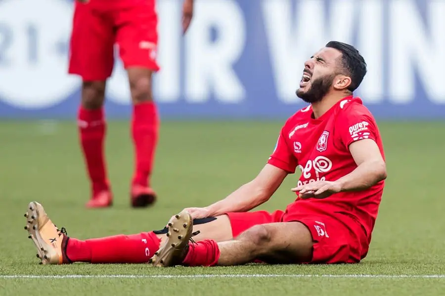 oussama assaidi knieblessure pijn fc twente