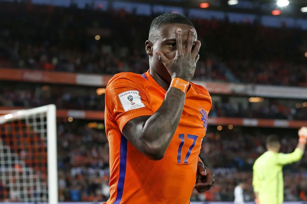 quincy promes nederlands elftal oranje doelpunt