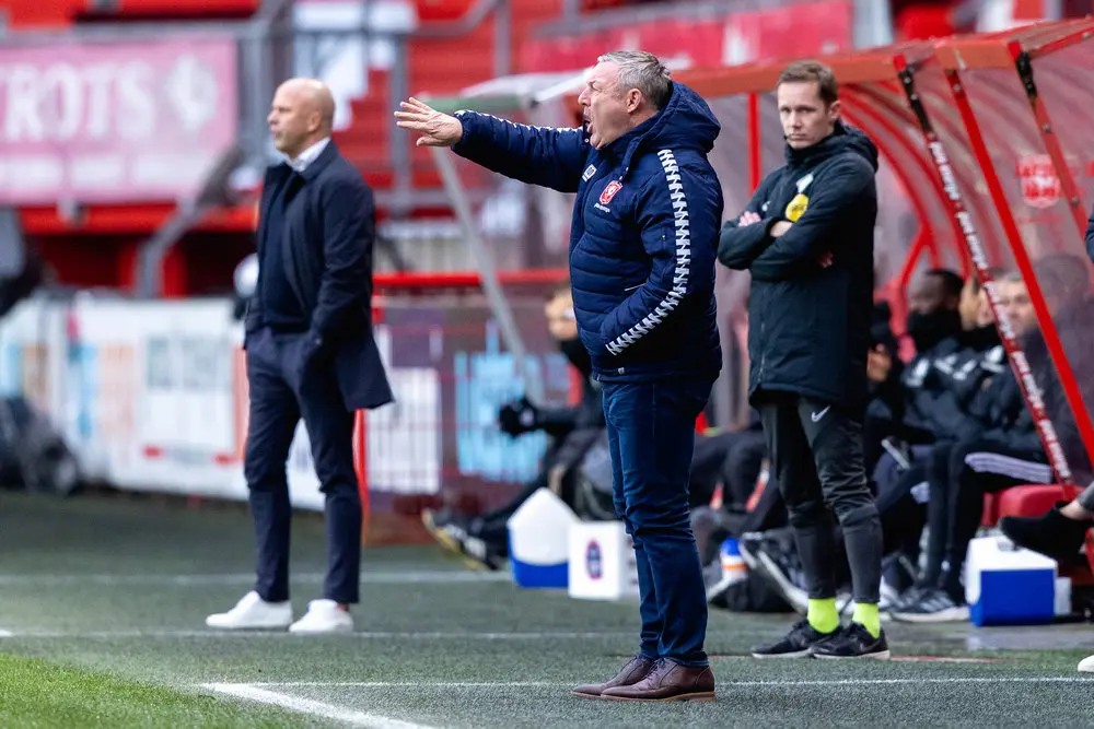 ron jans slot twente feyenoord 2021 veste