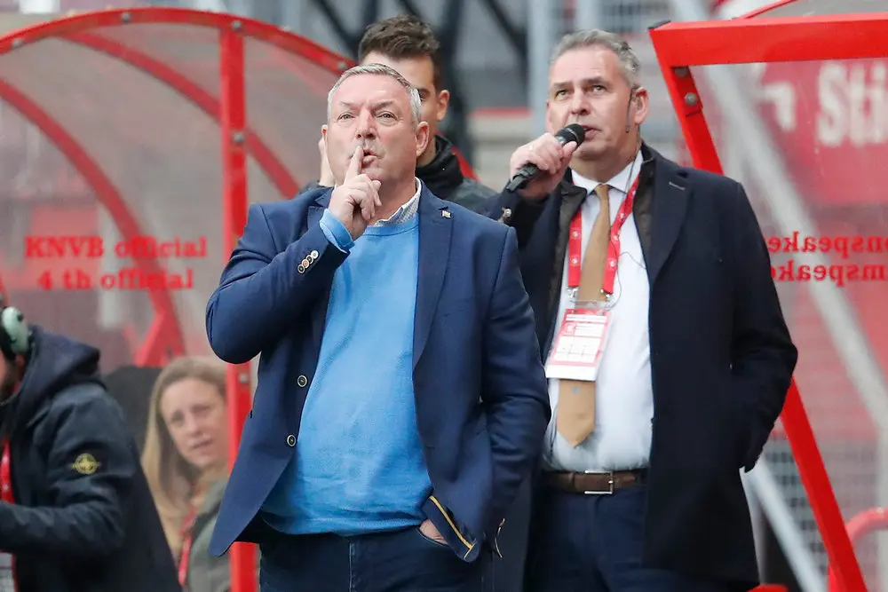 ron jans stadionspeaker fc twente willem II 2021