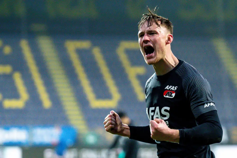 sam beukema az alkmaar fortuna 2022 doelpunt