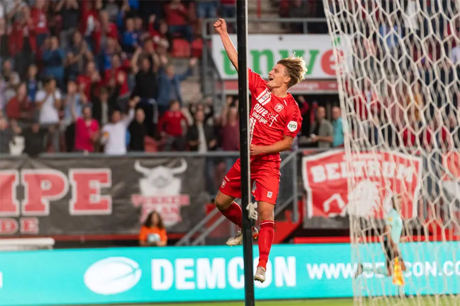 sem steijn doelpunt goal fc twente fc schalke 04 voorbereiding 2022 2023