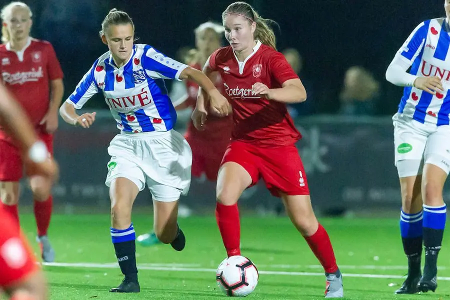 sisca folkertsma fc twente vrouwen duel