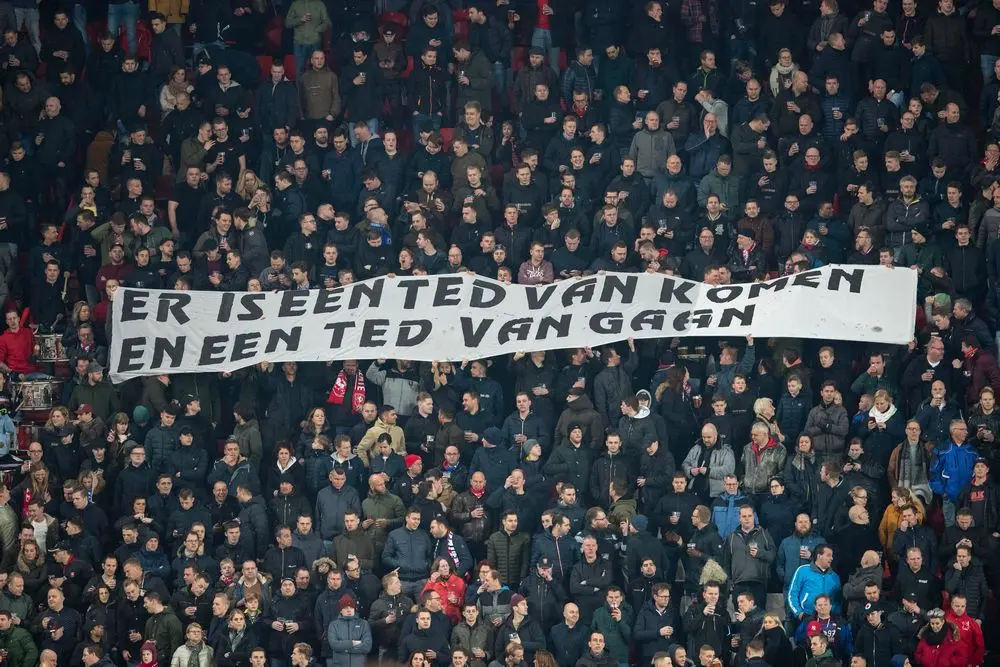 spandoek vak p ted van leeuwen fc twente az 2020