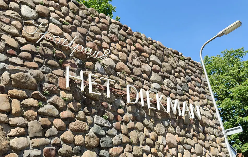 sportpark het diekman muur stadion 2020