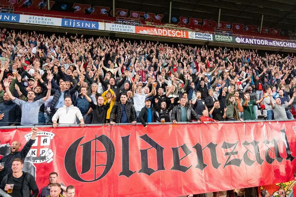 supporters fc twente vak p lazio augustus 2021