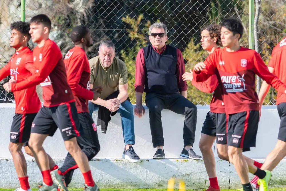 ted van leeuwen evert bleuming fc twente benahavis trainingskamp 2020