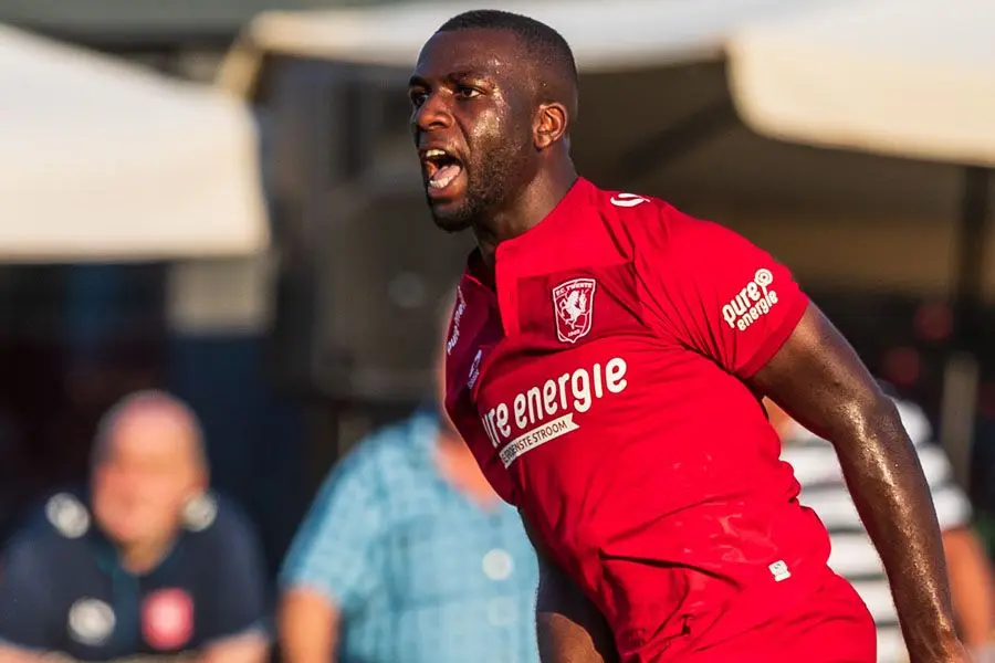 ulrich bapoh fc twente juichen doelpunt vriendschappelijk 2018