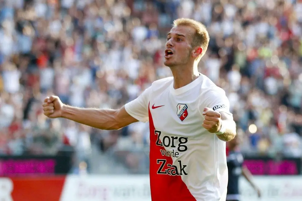 vaclav cerny doelpunt fc utrtecht juichen