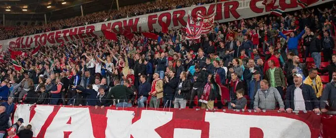 vak p supporters sfeer vak p