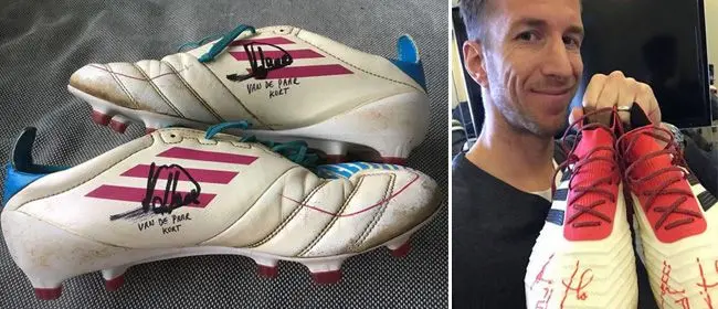 van de paar janko schoenen veiling sportclub enschede 2018