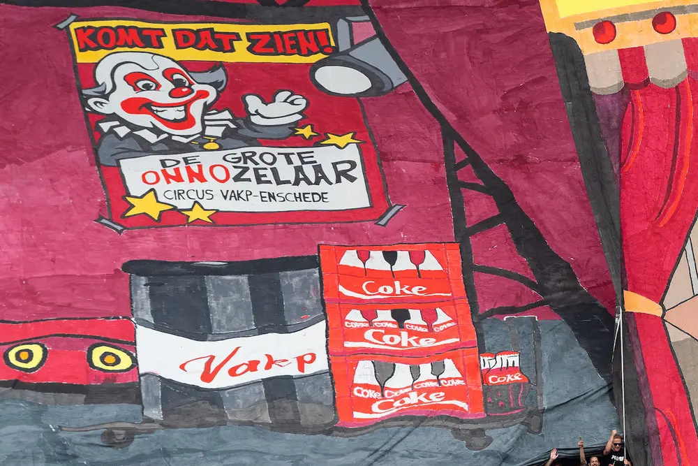 van veldhuiizen vak pbier coke 2021 spandoek