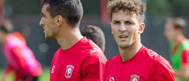 zekhnini eerste training fc twente gonzalez