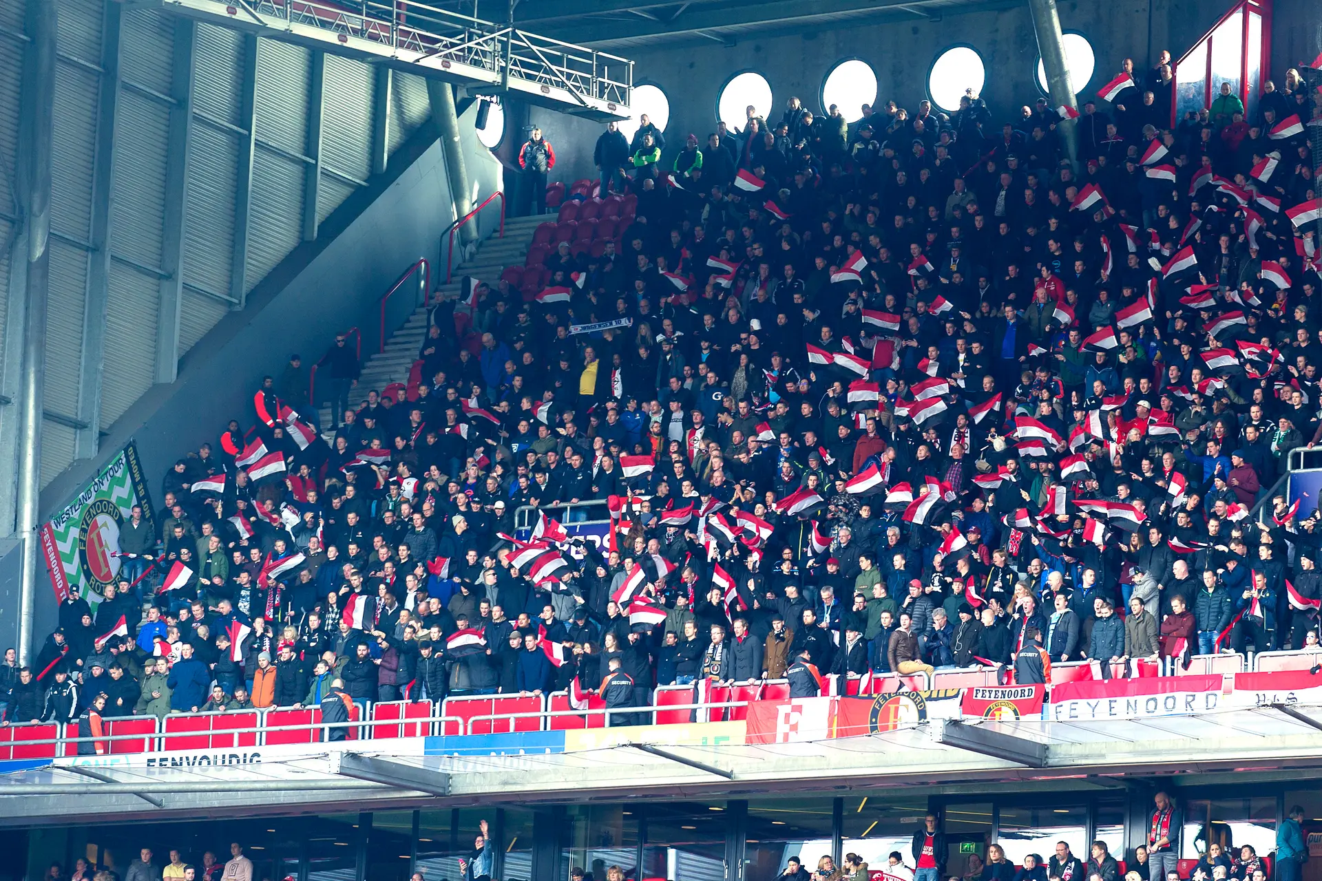 feyenoord supporters uitvak grolsch veste