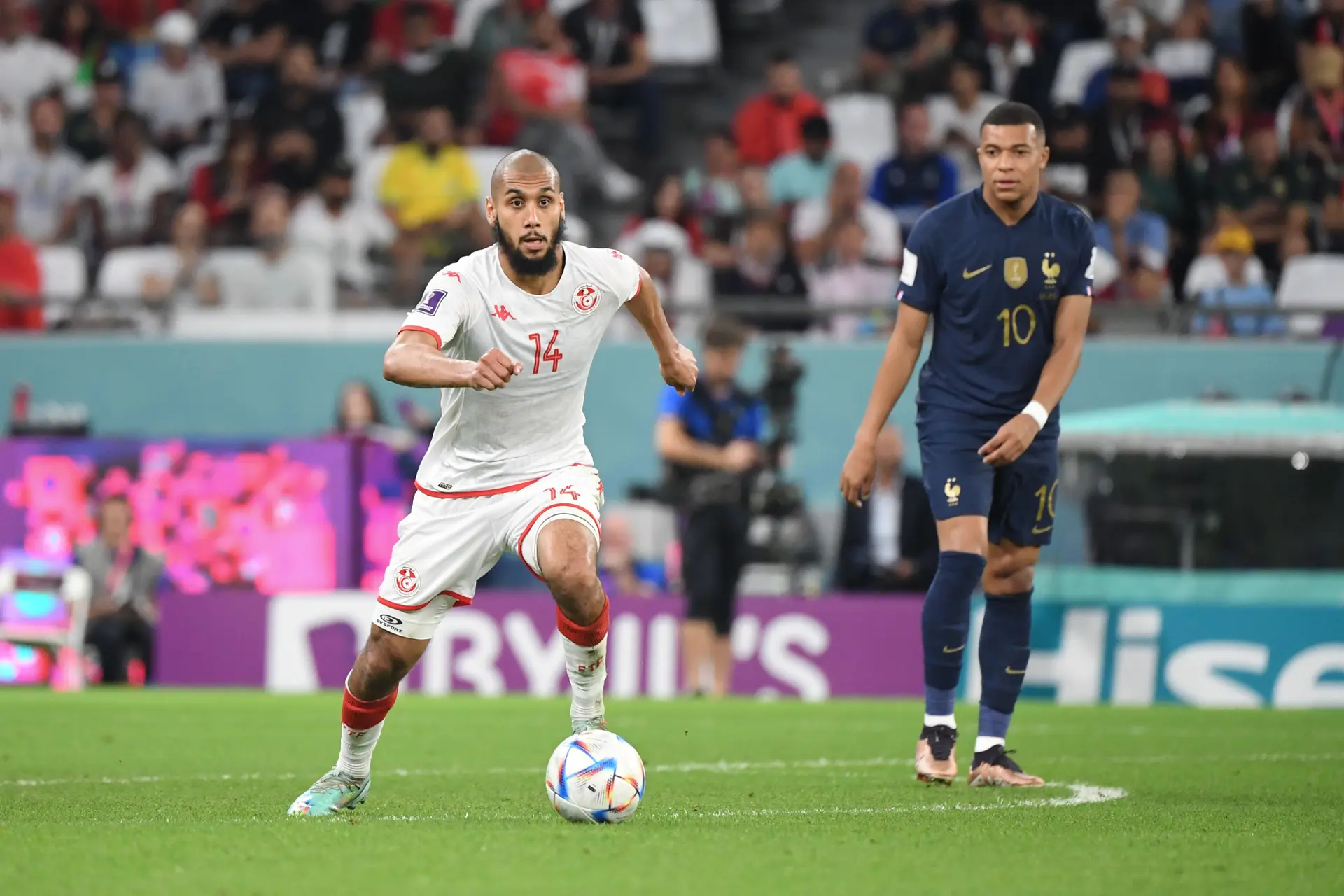aissa laidouni kylian mbappe tunesie frankrijk wk qatar 2022