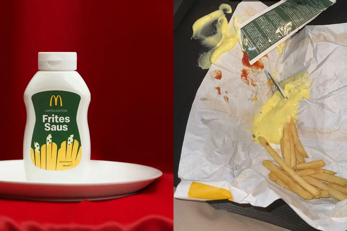 Het knoeien is voorbij: McDonald's komt met fritessaus in fles