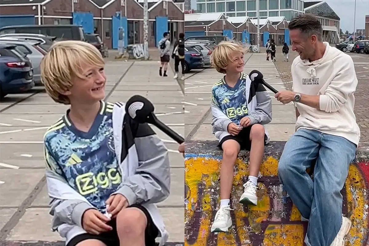 Papa en mama knuffelen heel veel, Jordy gaat viraal