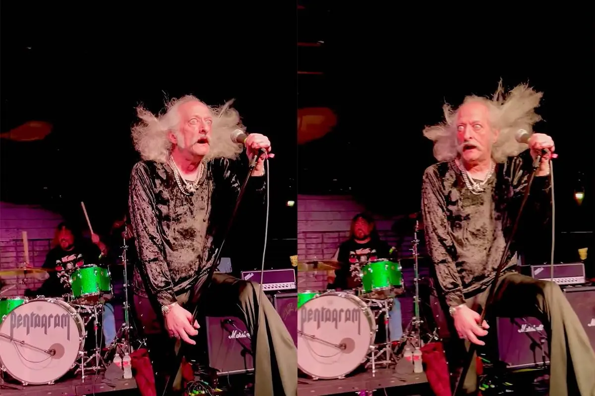 Ruig optreden van Pentagram