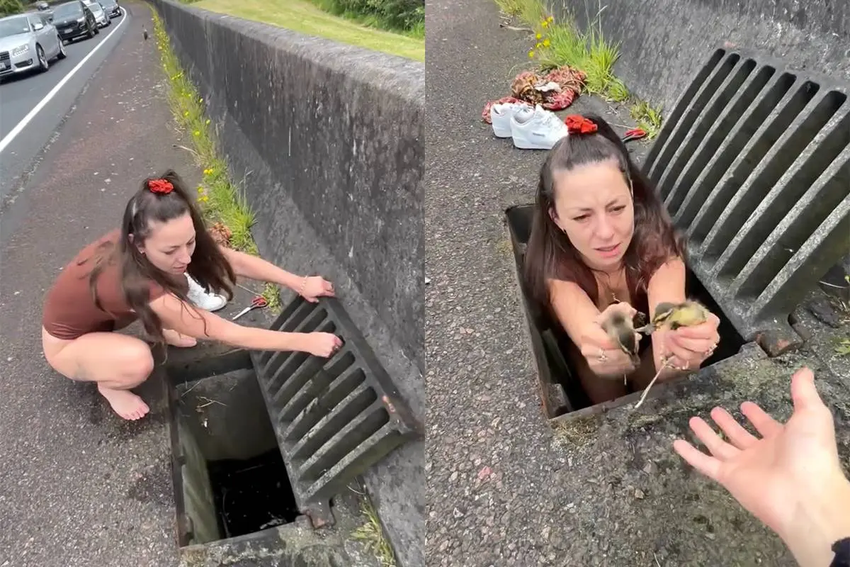 Tykira helpt eentjes uit de put