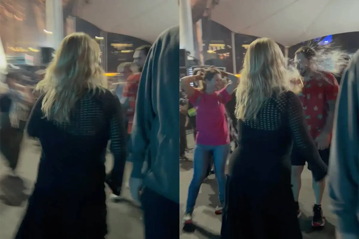 Vrouw neemt bij concert Sabrina Carpenter nog even wraak op ex-verloofde