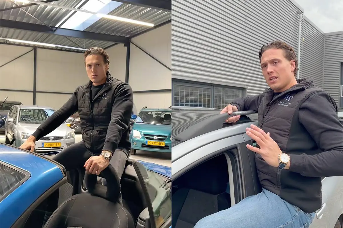 Autohandelaar Daan Willems gaat viraal met vunzige verkooppraatjes