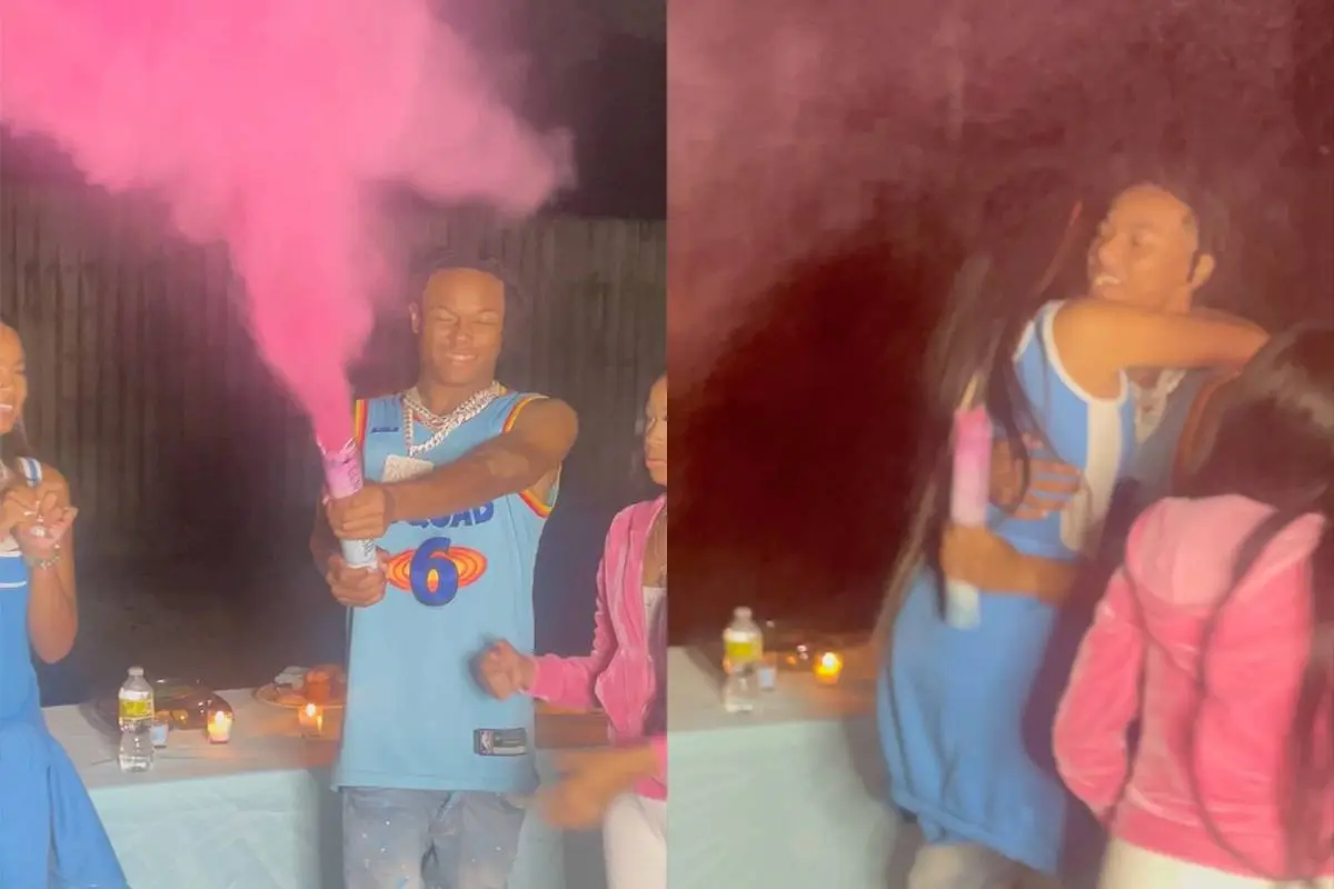 Gender reveal party ontspoort volledig en gaat weer viraal