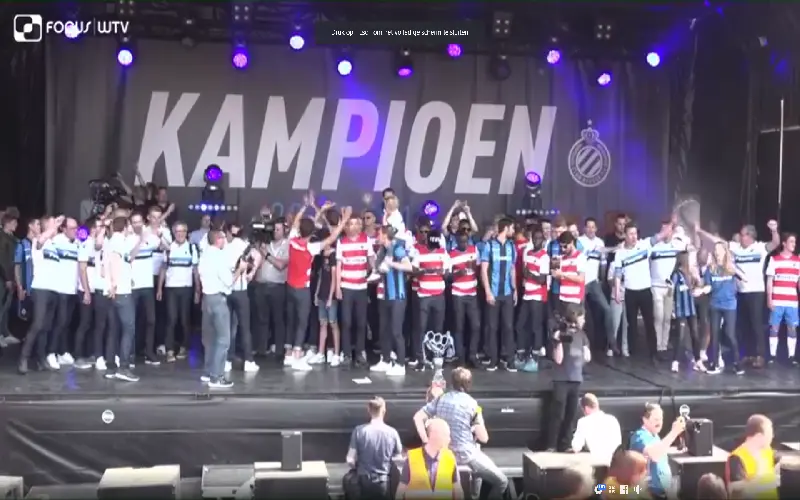 club bruggekampioenviering