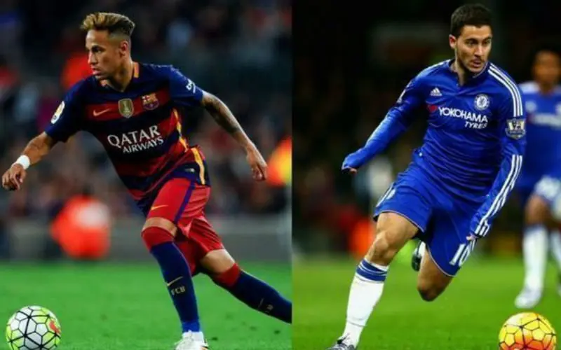 neymar hazard