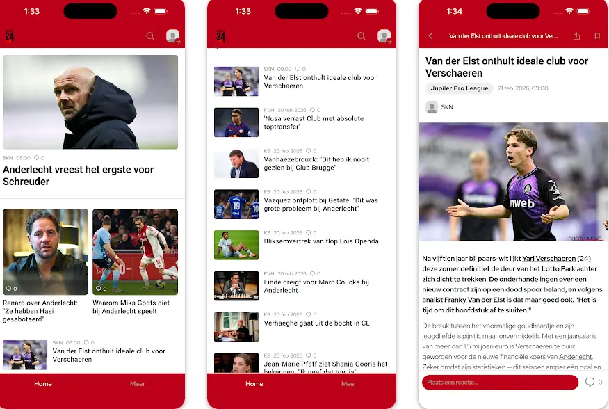 Lees Voetbal24 voortaan zonder reclame
