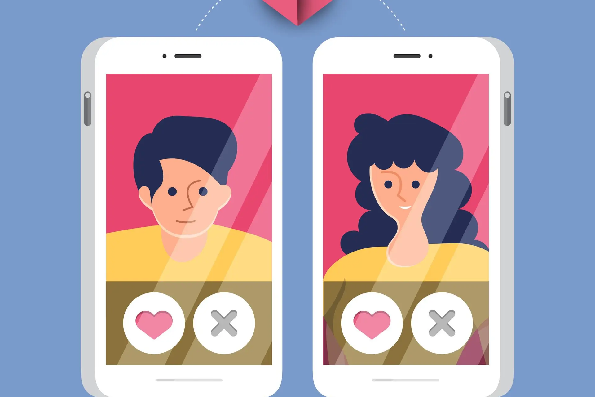 Als je elkaar kent van een datingsite is de kans op scheiden groter