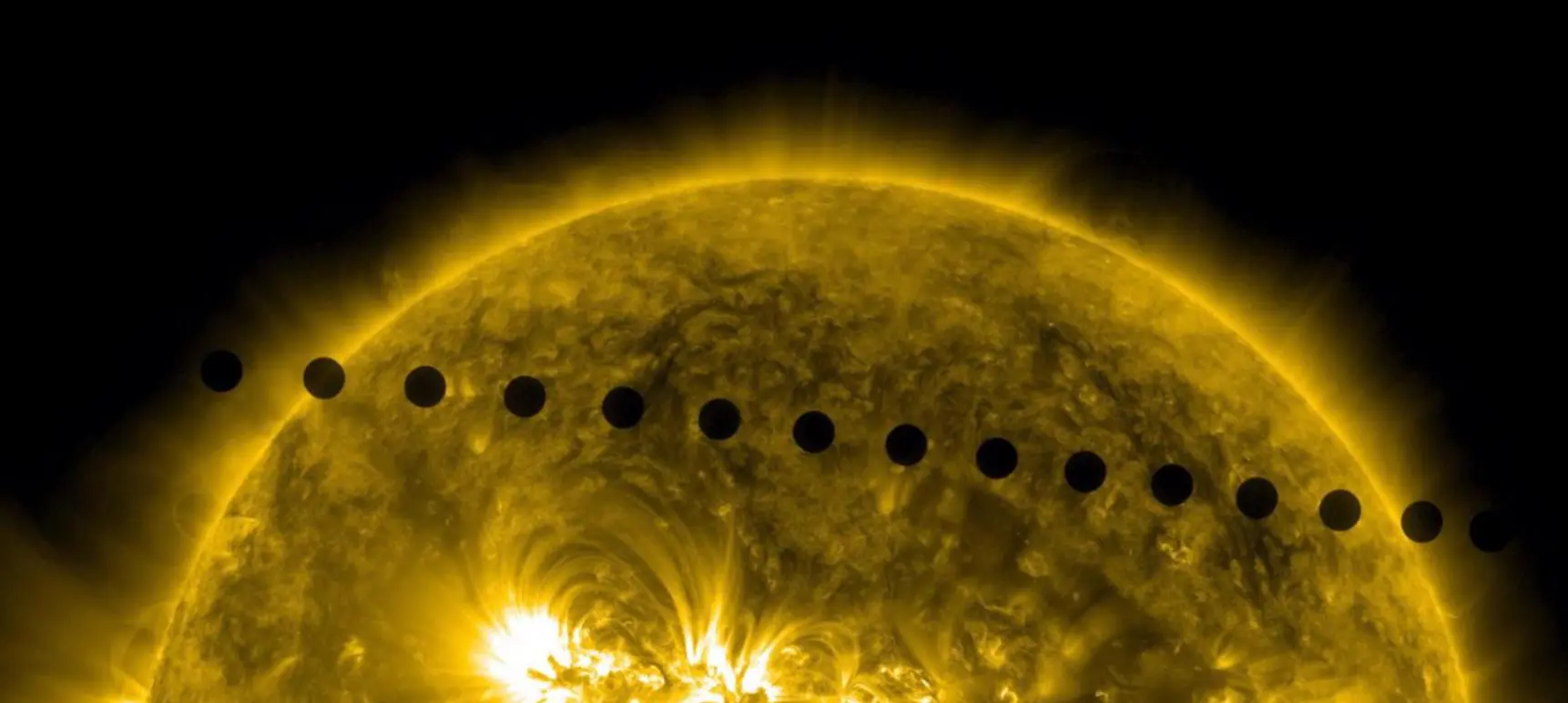 Geniaal: de schitterende manier waarop de Aarde en Venus om de zon draaien
