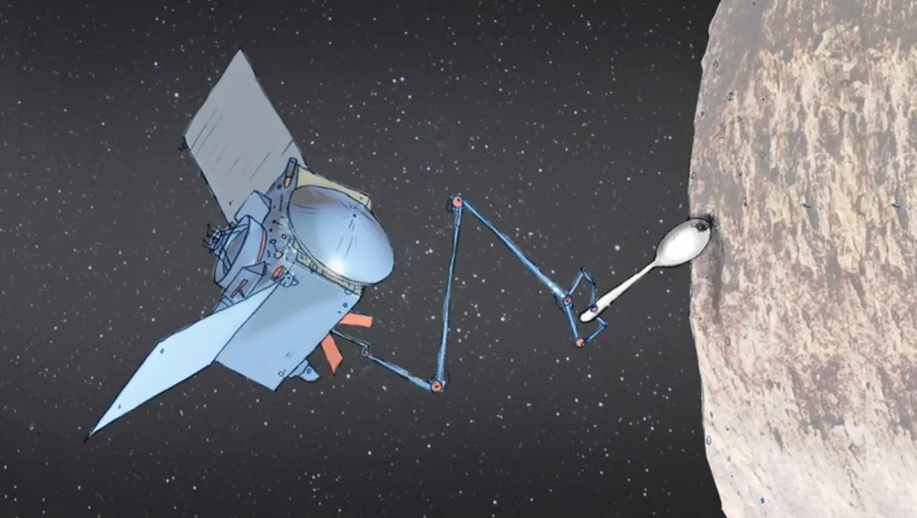 NASA vindt resten van water op asteroïde