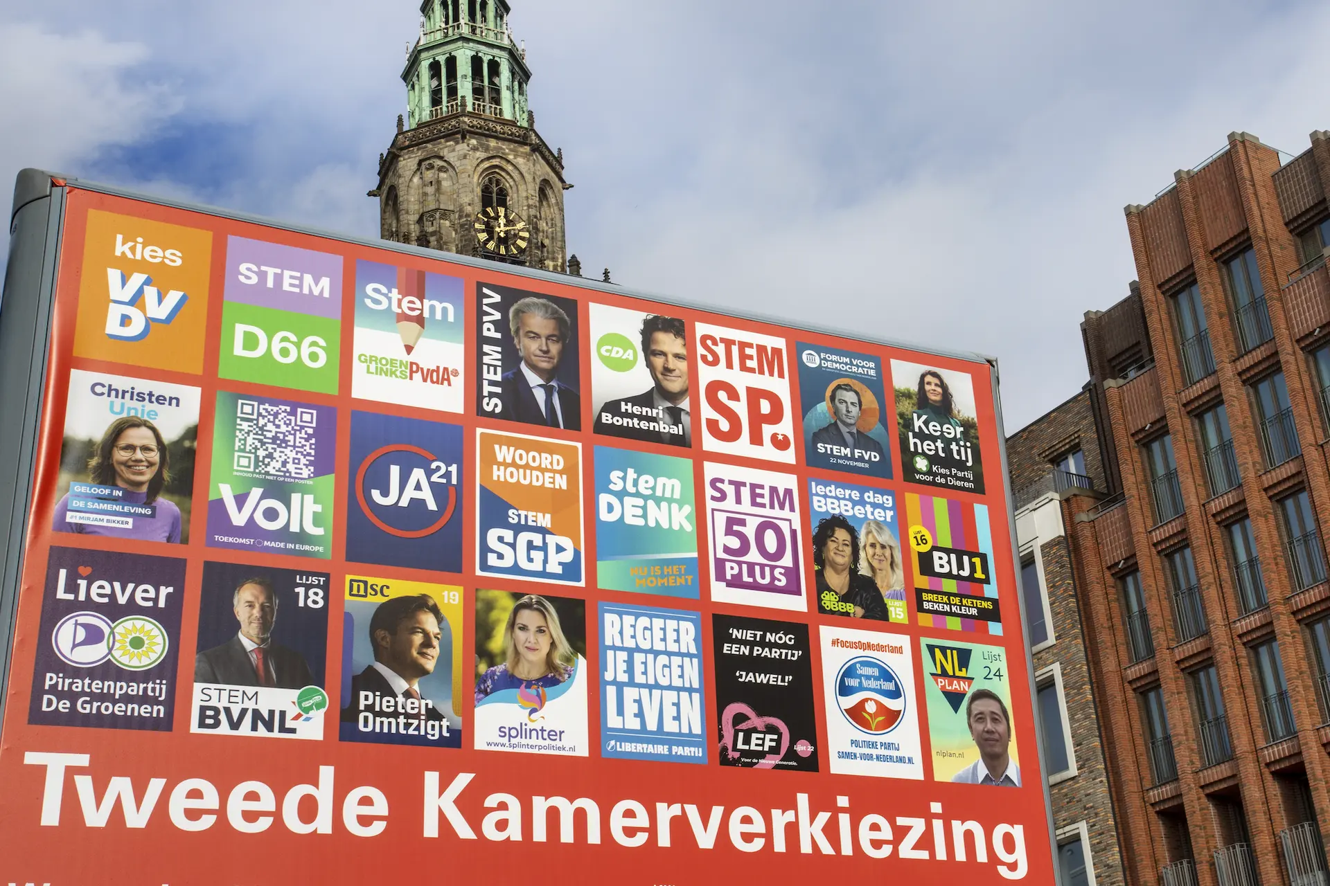 Kiezers willen minder immigratie, ongelijkheid, CO2-uitstoot