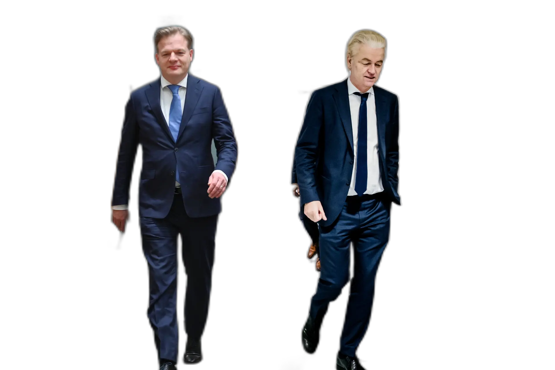 Wilders wordt steeds groter, Omtzigt steeds kleiner