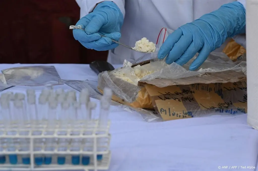 1100 kilo drugs gevonden in container met ananassen bij Rotterdam