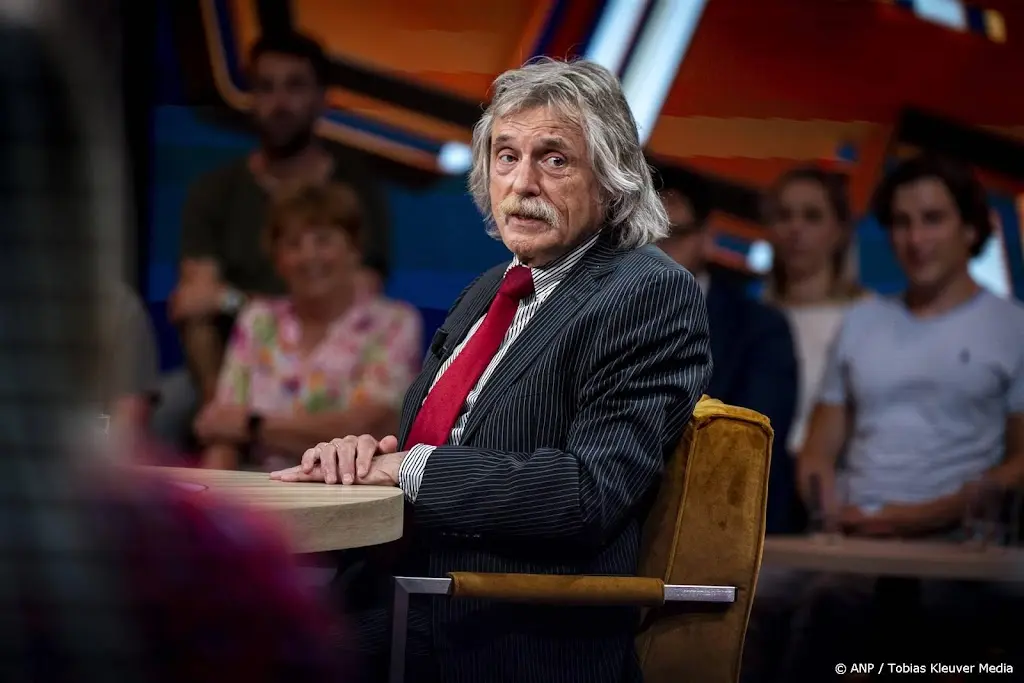 Aangifte tegen Johan Derksen om uitspraken gepland op 23 april