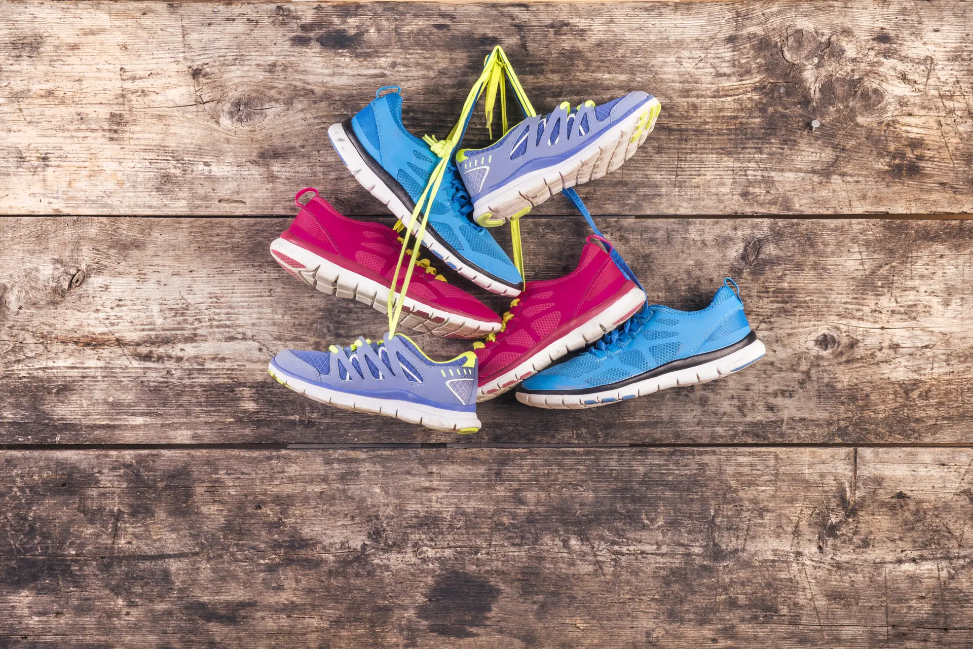 Je strikt je sportschoenen waarschijnlijk verkeerd